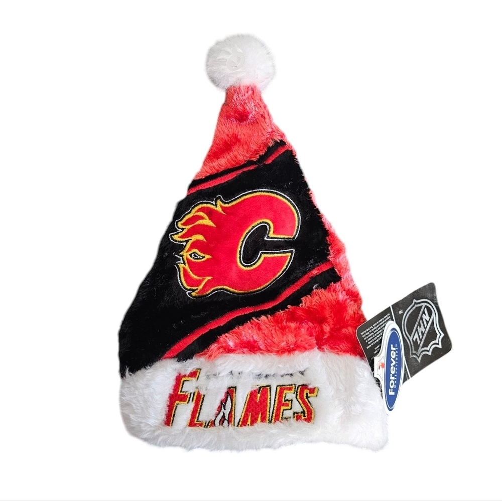 Calgary Flames Santa Hat NEW